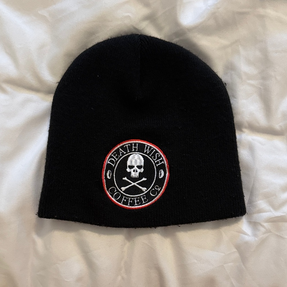 Death Wish Coffee Beanie | Like New Smoke